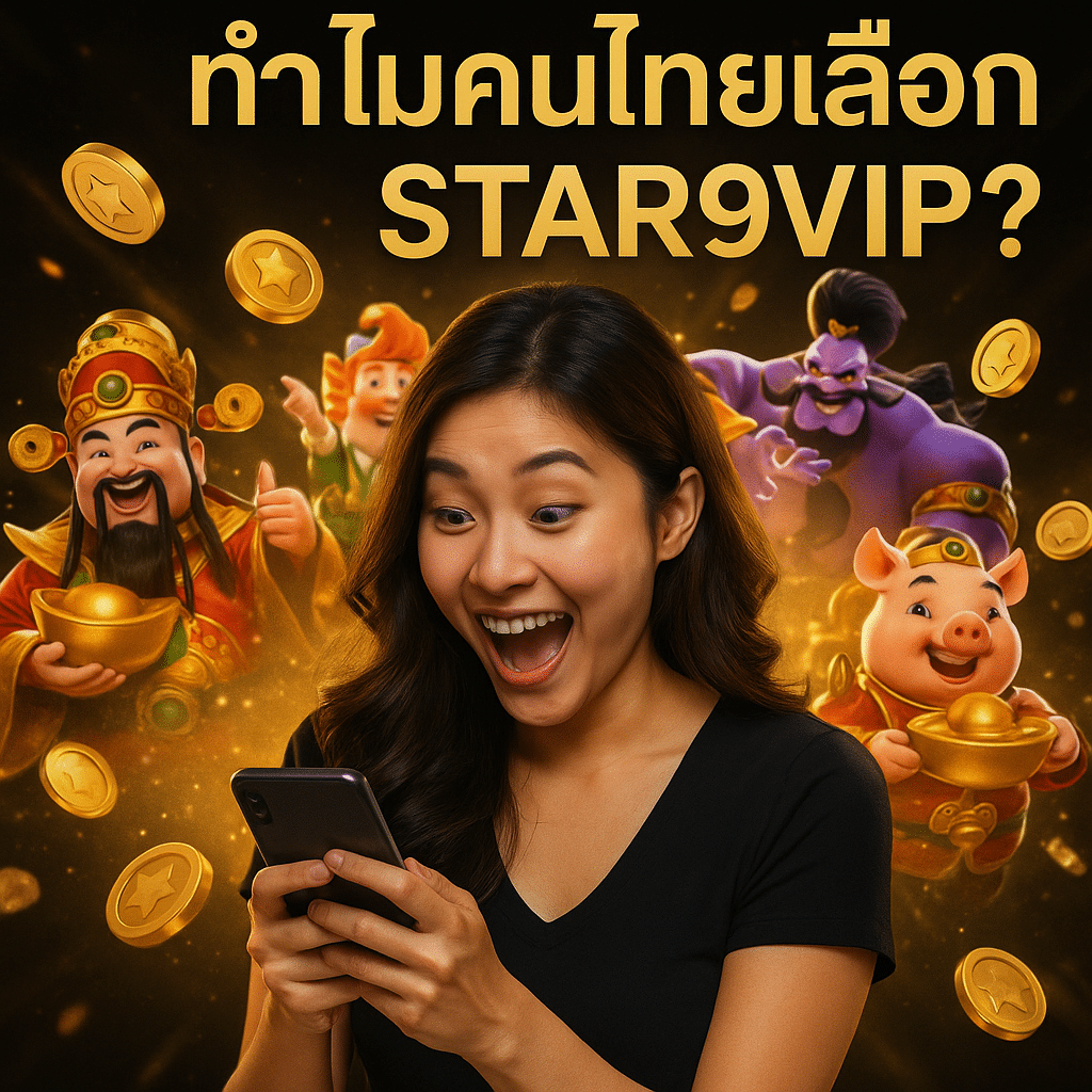 ทำไมคนไทยเลือก STAR9VIP