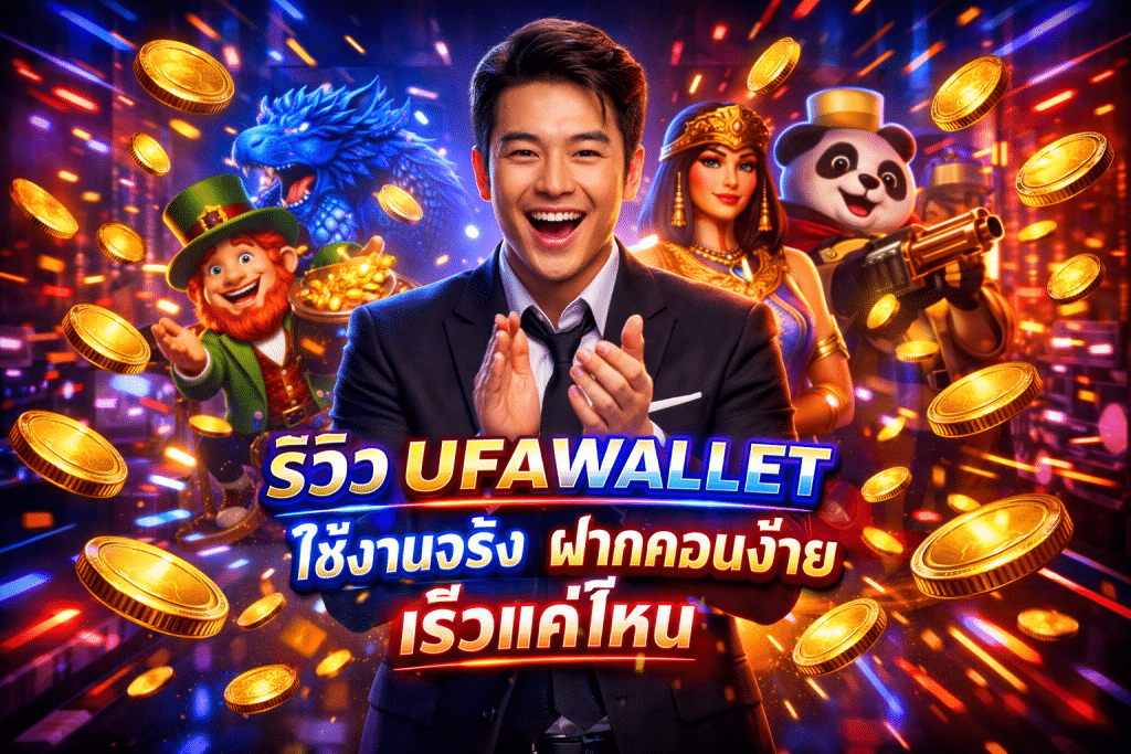 รีวิว UFAWALLET ใช้งานจริง ฝากถอนง่าย เร็วแค่ไหน